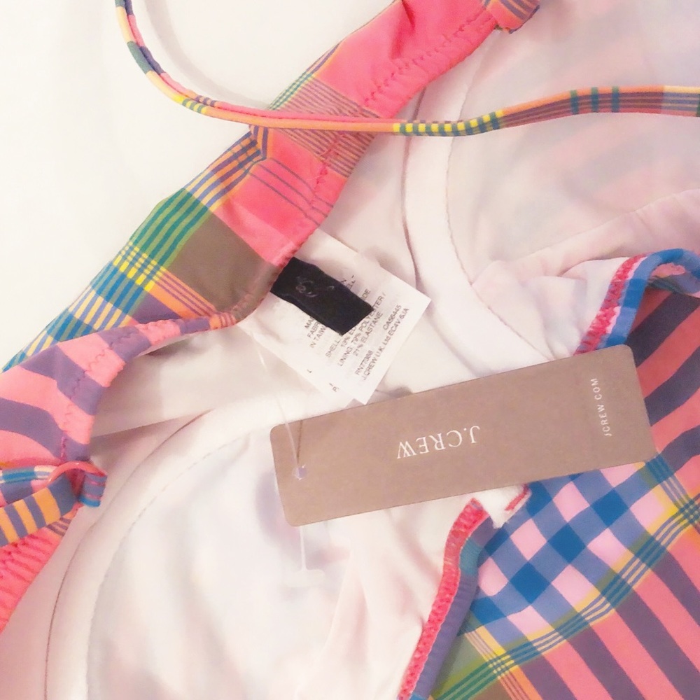 Sold ❌ j Crew Underwire One Piece Swimsuit Retro - Picture 5 of 5